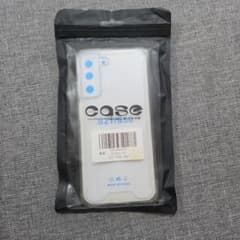 Galaxys21 スマホケース ストラップホール付き 透明色 未使用新品のサムネイル