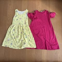 キッズ ワンピース 2点セット H&M GUのサムネイル