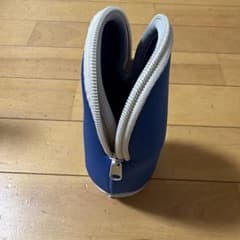 自立式ブルー 筆箱 ペンケースのサムネイル