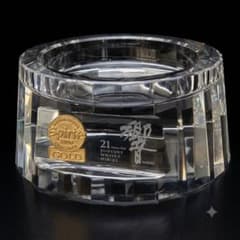 【超希少・非売品】響21年ISC2006受賞記念カガミクリスタル ボトルスタンド 非売品 サントリー 響 21年 ISC 2006 受賞記念 クリスタルスタンド