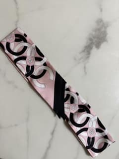 CHANEL スリムバンド　スカーフ ピンク CHANEL スリムバンド スカーフ ピンク - メルカリ