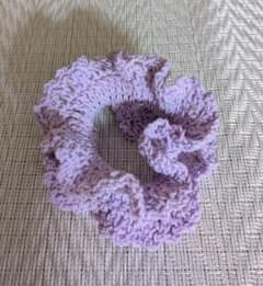 ハンドメイド かぎ針編み シュシュのサムネイル