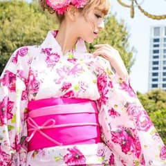 エミリアウィズ浴衣帯セットと花柄くまのセット - メルカリ
