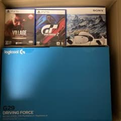 psvr2（コード使用済み）ハンコンG29 バイオハザードヴィレッジ　GT7のサムネイル