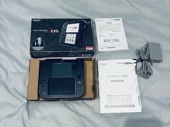箱・充電器付き】ニンテンドー2DS クリアブラック 本体 任天堂 動作