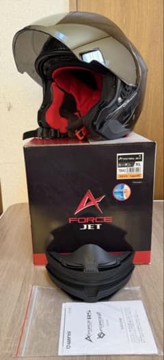 WINS A FORCE RS JET カーボンXL フェイスガード付き 中古 - メルカリ