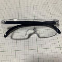 拡大鏡 ルーペ メガネ型 クリアレンズのサムネイル