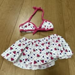 SALE！スイカ柄　ビキニ水着　ベビー　95cm 女の子のサムネイル
