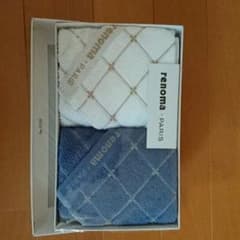 renoma タオルハンカチ2枚セット 紳士用のサムネイル