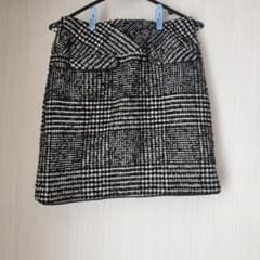 Her lip to Hemingway Check Tweed Skirt S - メルカリ