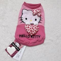 신품 HELLO KITTY 헬로 키티 개 옷 애완 동물 M사이즈