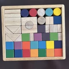 ニチガン 木のおもちゃ つみきセットのサムネイル