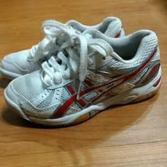 アシックス☆１９cm☆バレーシューズのサムネイル