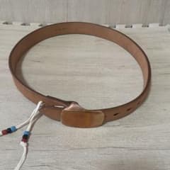 お値下げしました。Brown Bark レザーベルト 調整可能のサムネイル