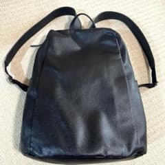 未使用級 イアパピヨネ スタンドリュック 本革 ブラック A4 極美品 