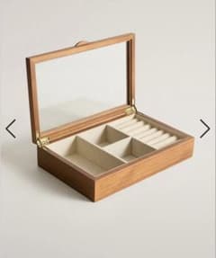 ZARA HOME ウッドジュエリーケース - メルカリ
