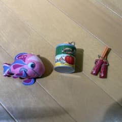 ディズニー パークフード ミニチュアチャーム＆キーチェーン 3点セット /TDRのサムネイル