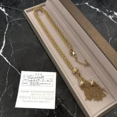 極美品】grosse グロッセ ミニ フリンジ ネックレス - メルカリ