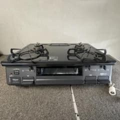 K95 極美品パロマ ガステーブル 二口ガスコンロ 都市ガス用 新世界応援 