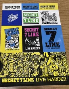 SECRET 7 LINE ステッカーシートのサムネイル