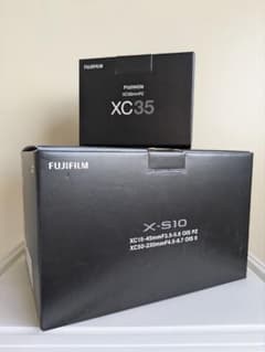ミラーレス一眼カメラ 富士フィルム S-X10レンズキット XC35レンズ 