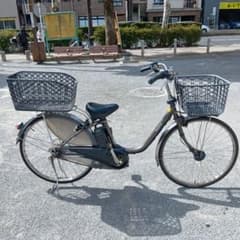 電動アシスト自転車 シティタイプ 2バスケット - メルカリ