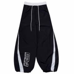 BABYMONSTER ワイドレーシングパンツ＜CHOOM＞ BLACKMensのサムネイル