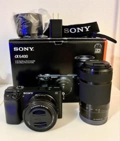 SONY α6400 ダブルズームレンズキット ソニー ミラーレスカメラのサムネイル
