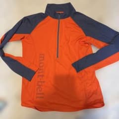 mont-bell ハーフジップシャツ　レディースsのサムネイル