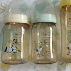 Pigeon スヌーピー 哺乳瓶 160ml 2本セットのサムネイル