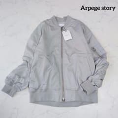 新品】アルページュストーリー MA-1 ブルゾン ミント S - メルカリ