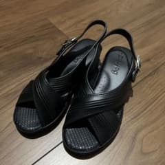 ナースサンダル　S 黒のサムネイル