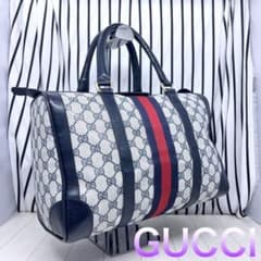 格安】GUCCI オールドグッチPVCシェリーラインボストンバッグ - メルカリ