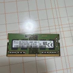 SK hynix DDR4 4GB ノートPC用メモリ 本体 - メルカリ
