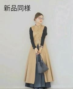 ZARA タグ付き　新品同様　トレンチ　ワンピースのサムネイル