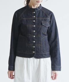 si-si-si comfort スタンドカラーベーシックデニムジャケットのサムネイル