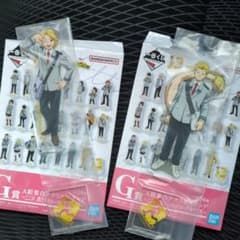 僕のヒーローアカデミア 一番くじ アクリルスタンド 2種セット 尾白、青山のサムネイル