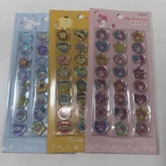 おはじき風シール おはじきふうシール マイメロディ ポムポムプリン シナモンのサムネイル