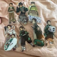 鬼滅の刃 竈門炭治郎 アクリルスタンド 7点セットのサムネイル