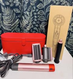 【美品】ダイソン HS05 ヘアスタイラー ドライヤー 限定色 さくらロゼ