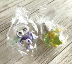 けろけろパーティーめじるしアクセサリー　クロミポムポムプリン2個セットのサムネイル