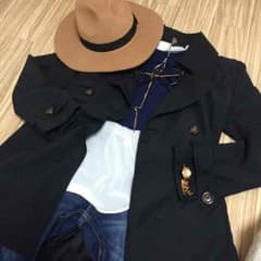 黒トレンチコートのサムネイル