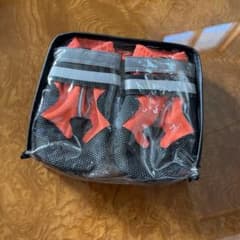 XL ドッグシューズ オレンジ/黒のサムネイル