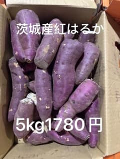 茨城県産紅はるか 5kg 1780円 折れたお芋ばかりを集めたためお買い得ですのサムネイル