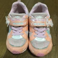 suger☆suger様　専用　スニーカー スーパースター　女の子のサムネイル
