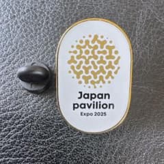 新品未使用】大阪関西万博 日本館限定 ピンバッジ Japan Pavilion