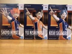 ハイキュー!! フィギュア 一本ナイッサー!! 3体セット - メルカリ