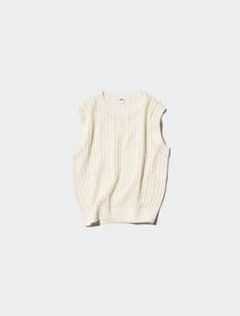ユニクロ メッシュクルーネックショートセーターのサムネイル