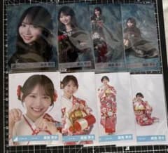 藤嶌果歩 日向坂46 2026 振袖 黒ドレス 生写真 8種コンプ 藤嶌果歩 日向坂46 生写真 4種コンプ✖️2 2026振袖 黒ドレス衣装