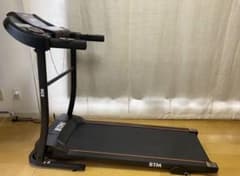 『送料込み』BTM 電動ルームランナー 時速1〜12km ランニングマシーンのサムネイル